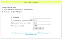 IP2Currency Demo