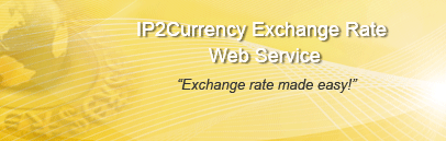 IP2Currency Exchange Rate Web Service software